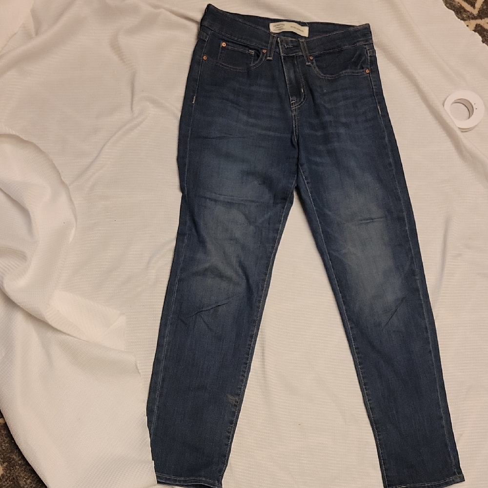 Levi Strauss Med-dark Blue Signature Women's Jeans